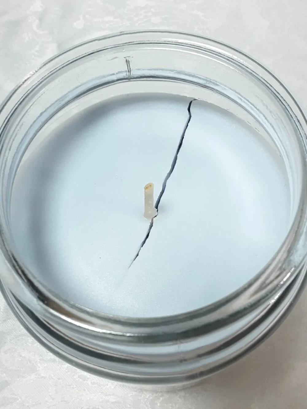 Unlit, Limited Edition Peppermint Icicles, Candle-Lite 18 oz Scented Candle, jar